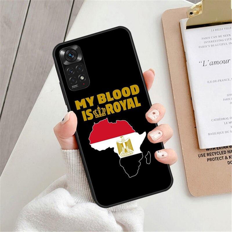 Egypt Flag For Redmi Note 11 Pro Case For Redmi Note 8 9 10 Pro 11S 10S 9S 8T 9A 10A 10C Phone Case