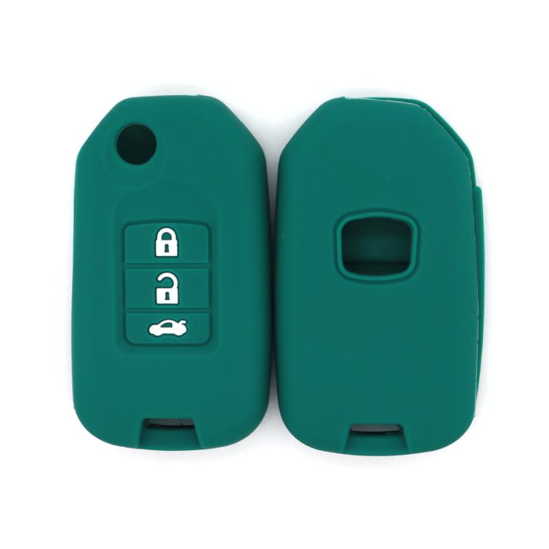 Fall-proof Key Cover Suitable for Honda Fit, Civic, CRV, Insight, H-XRV, Accord, Spiral Folding 3-key High-quality Key Bag