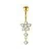 No Piercing Belly Button Clamp Easy To Wear Navel Rings Comfortable Women Body Adornment For Parties And Daily Wear