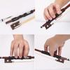Rubber Violin Bow Grip Corrector Violin Teaching Parts 3/4-4/4 1/2-1/4 1/8-1/10 Violin Bow Hold Posture Corrector