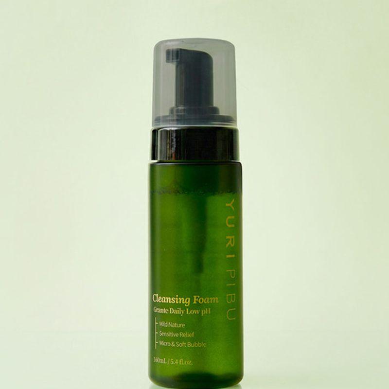 yuripibu [3ea] Grante Daily Mildly Acidic Cleansing Foam 160ml