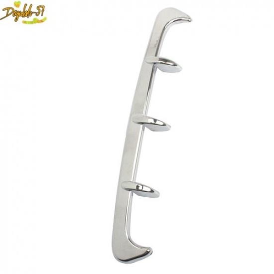 Motorcycle Chrome Front Fairing Scoop Trim For Honda Goldwing GL1800 2001-2011