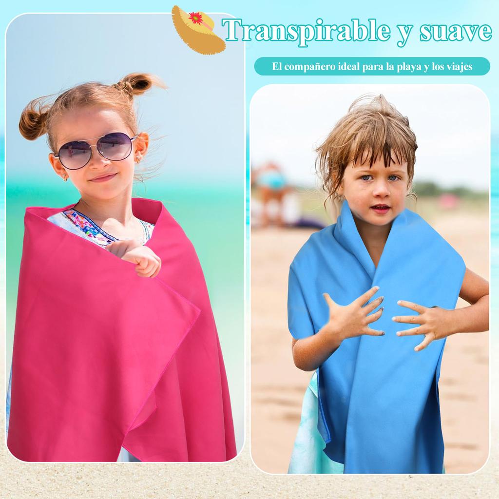 100% Cotton Velour Towels, Large Soft And Absorbent Cotton Towels, Assorted Striped Colors