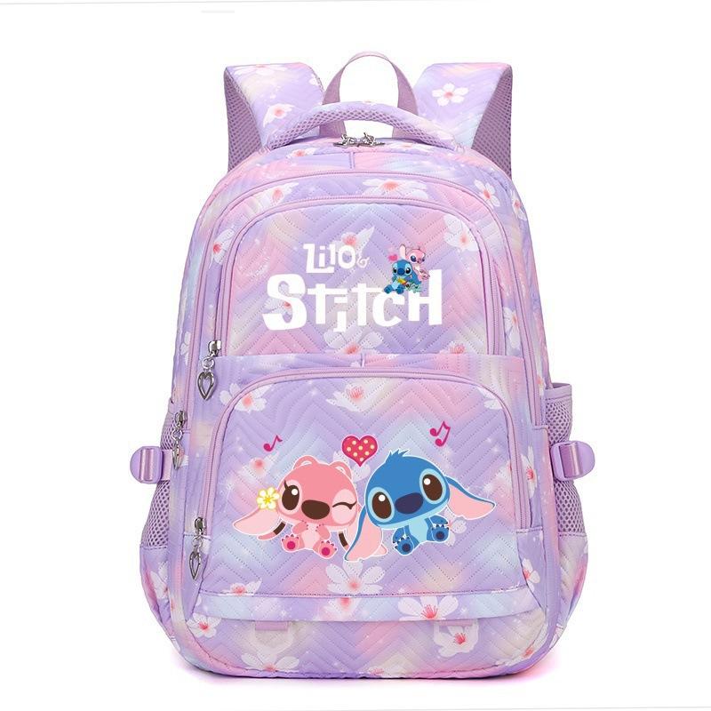Cute Cartoon Print Large Capacity Primary And Secondary School Schoolbag Trendy Backpack Lightweight Fashion Backpack