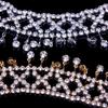 Accessories Rhinestone Neck Chain, Necklace Choker Hanging Necklace Bohemian Tassel Collarbone Chain