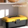 Hardware Tool Box Home Multifunctional Large Capacity Thickened Maintenance Tool Storage Carrying Case Maintenance