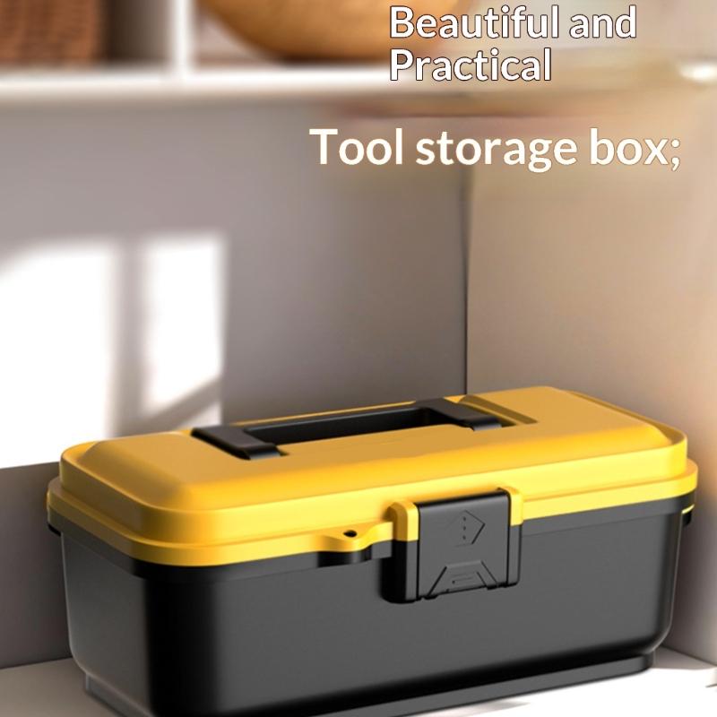 Hardware Tool Box Home Multifunctional Large Capacity Thickened Maintenance Tool Storage Carrying Case Maintenance