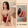 Sexy Inner Silk Pajamas Summer Suspender Pajamas V-neck Sexy Short Skirts Thin Loungewear Temptation Suit