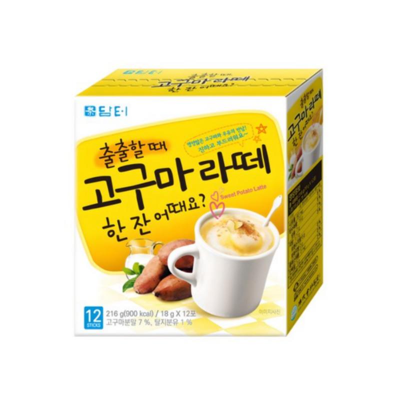 

Damteo Sweet Potato Latte Powder 18g × 12sticks (216g) 216g x 1pcs