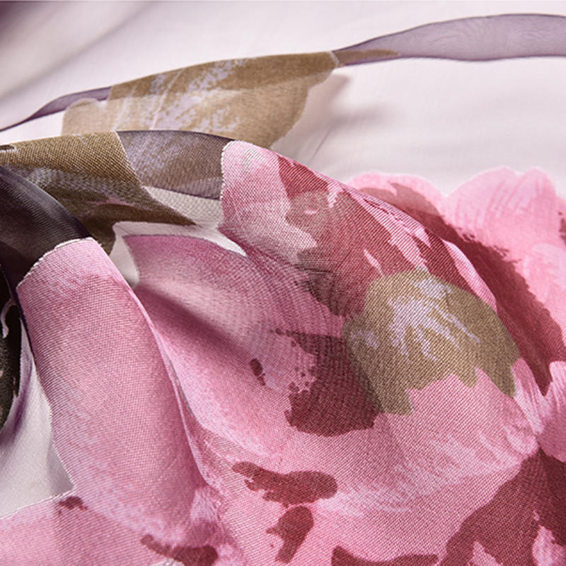 100*200Cm Peony Flowers Curtain Door Curtain Window Room Divider Valance
