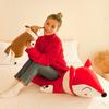 35/50/60cm Cute Simulation Fox Soft Stuffed Plush Toy Sleeping Doll Home Pillow