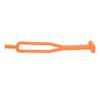 Side Stand Rubber Battery Strap Motorcycle Mount Accessory Fit for HUSQVARNA 14 19(Orange)