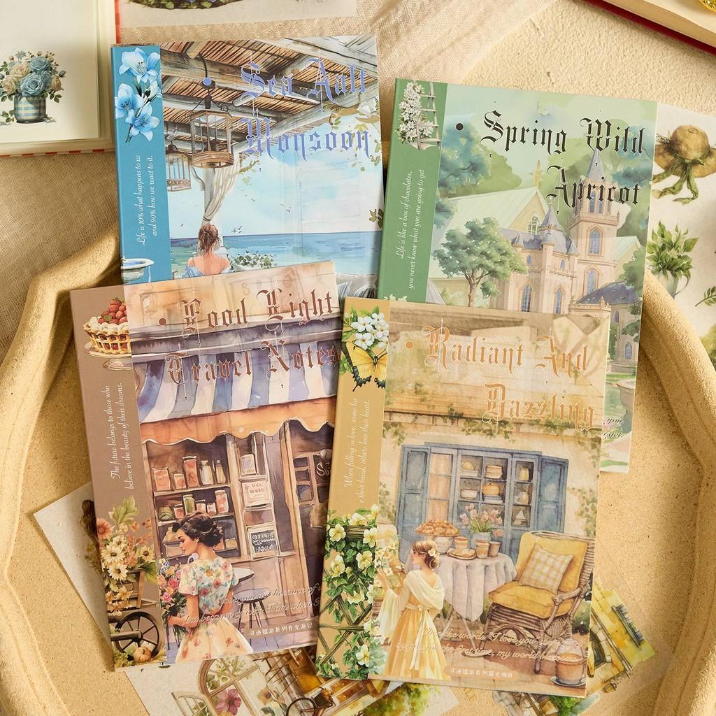 10 Blatt Vintage PET Washi Papier Aufkleber DIY Scrapbooking Collage Dekor Junk Journal Ästhetik Aufkleber
