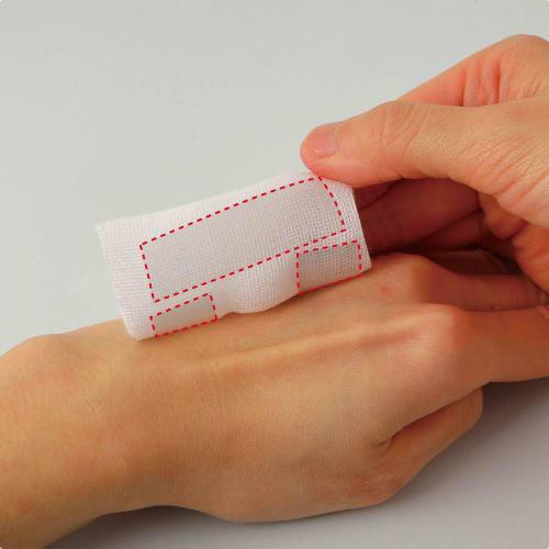 Nichiban Double-Sided Skin-Adhesive Tape, 15mm x 4m, HW154, for Gauze Mask Fixation, Hypoallergenic