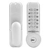 Mechanical Digital Door Lock Set Waterproof Password Push Button Combination Keyless Entry for Home Office