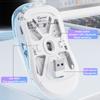 Dual-mode Mouse RGB Luminous 2.4G Wireless Bluetooth Transparent Game Gaming Computer Office Mouse