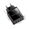 3A USB Charger 4 Ports Quick Charge 3.0 Mobile Phone Charger Adapter For EU/US Plug IPhone Samsung Xiaomi Wall Mobile Charger