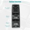 ACROPIX Front Left Driver Side Master Power Window Switch Fit for Mercedes-Benz C300 - Pack of 1 Black