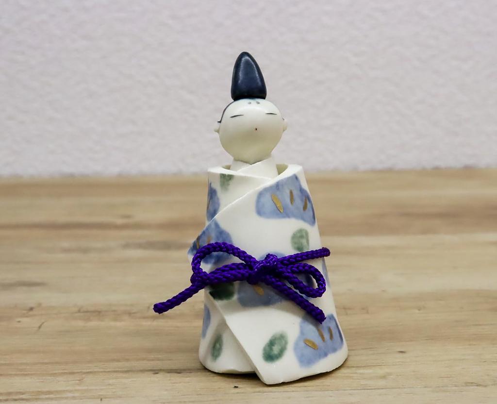 Craftsman House Hina Dolls for White Elegantly Ohina Girls' Day, Tatara, Wrapped,
