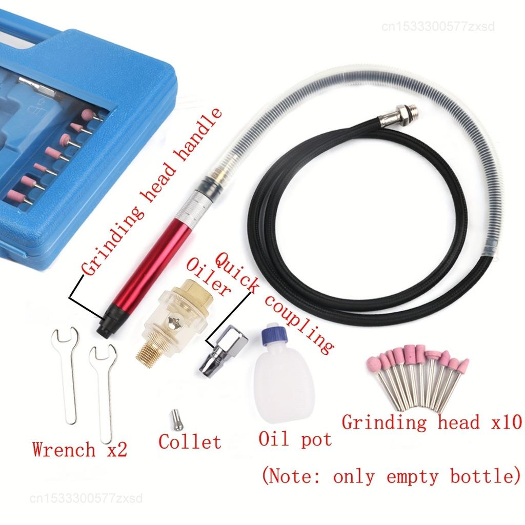 High-Speed Air Micro Die Grinder Kits Mini Pencil Polishing Engraving Grinding Cutting Machine Pneumatic Tools Carving Tool Kit