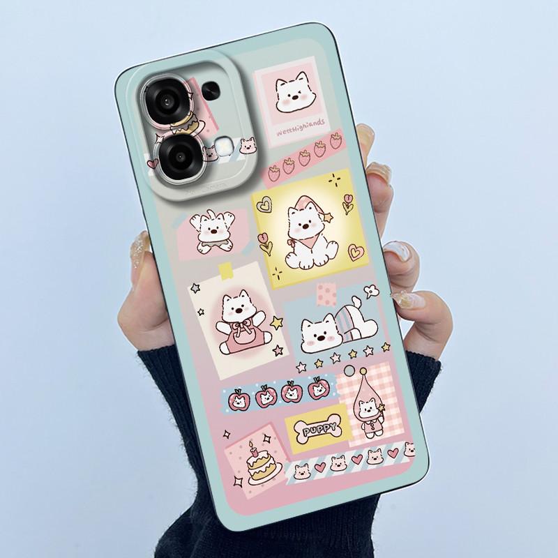 Case For Oppo A6 Pro Cute Panda Sweet Girls Cats Silicone Soft Protective Cover For OppoA6 Pro A6Pro 4G 5G 2025 Bumper Casing