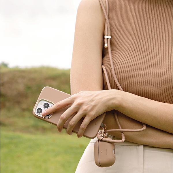 Uniq Etui Coehl Haven Airpods Pro 2(2022/2023) Beżowy/Dusty Nude