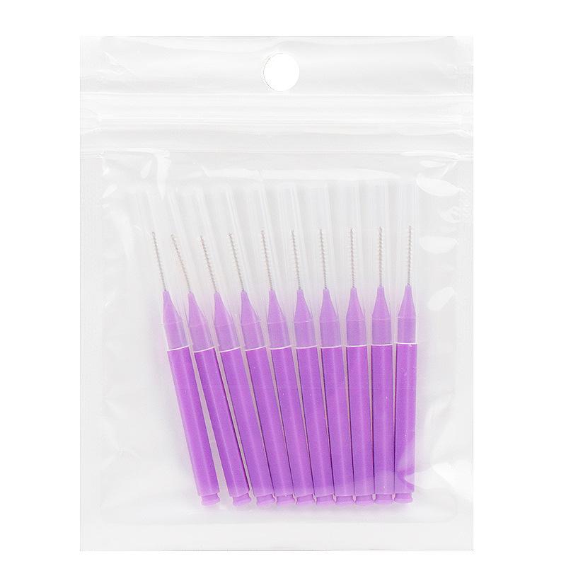 Disposable Eyebrow, Interdental & Eyelash Cleaning Brush Set for Makeup & Beauty