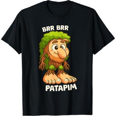 Brr Brr Patapim Tree Italian Brainrot Meme Kids Men Women T-Shirt