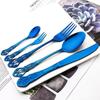 20Pcs Gold Dinnerware Set Food Grade Stainless Steel Cutlery Set Dinner Knife Fork Spoon Royal Silverware Mirror Flatware Set