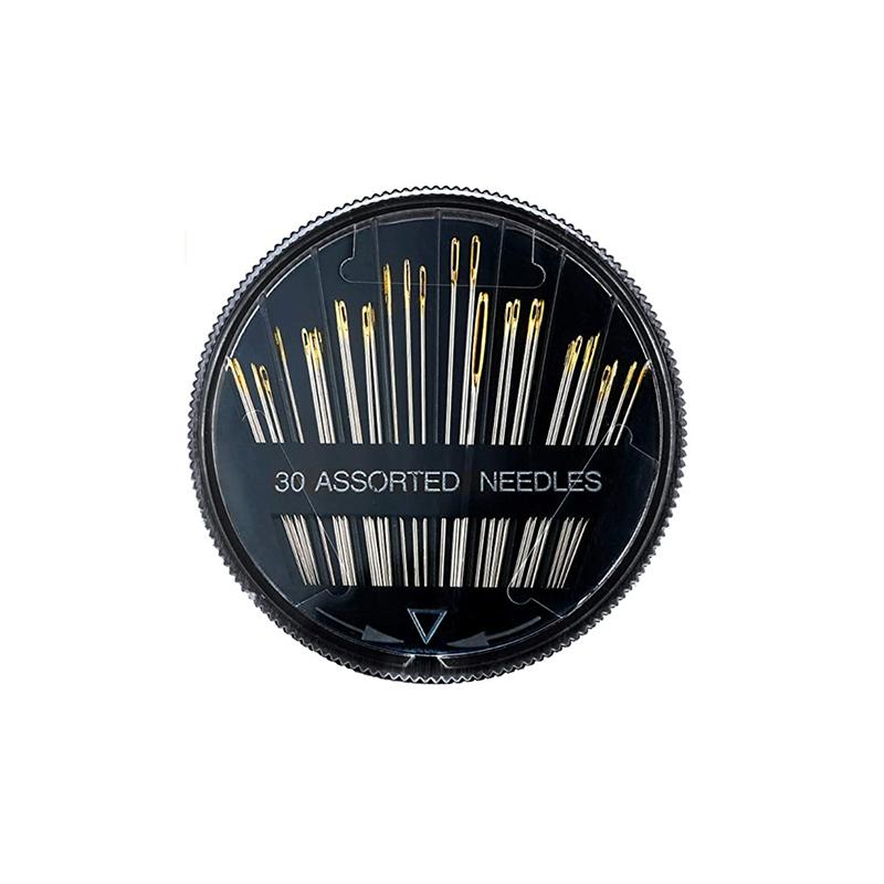 

3/5Set Sewing Needles Handcraft Needlework Embroidery Mending Gold Tail Needles 30PCS/Set Household DIY Art Sewing Accessory ZYF