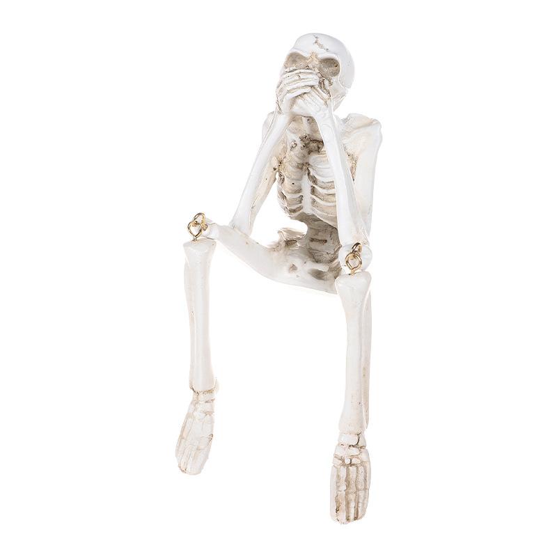 Halloween Decorations, Creative Skull Skeletons, Resin Crafts, Halloween Party Ornaments, Bar Decoration Ornaments