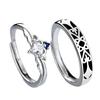 Yousheng Couple Ring Luxury Exquisite Non-Fading Valentine's Day Jewelry The Princess And The Knight Engagement Ring for Anniversary