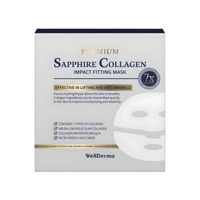 Maschera adattabile Premium Sapphire Collagen Impact (25g, 4 pezzi)