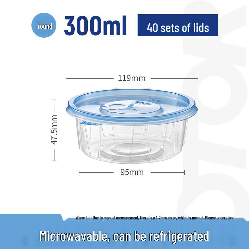 Disposable Square Microwavable Food Containers with Lids