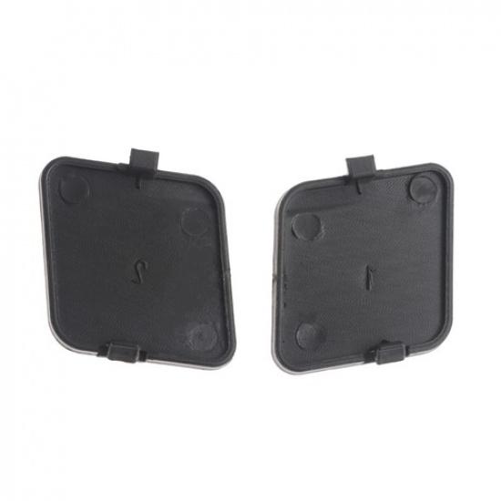 2X Black ABS Windshield Side Garnish Lid Cover LH & RH For 07-11 Honda CR-V