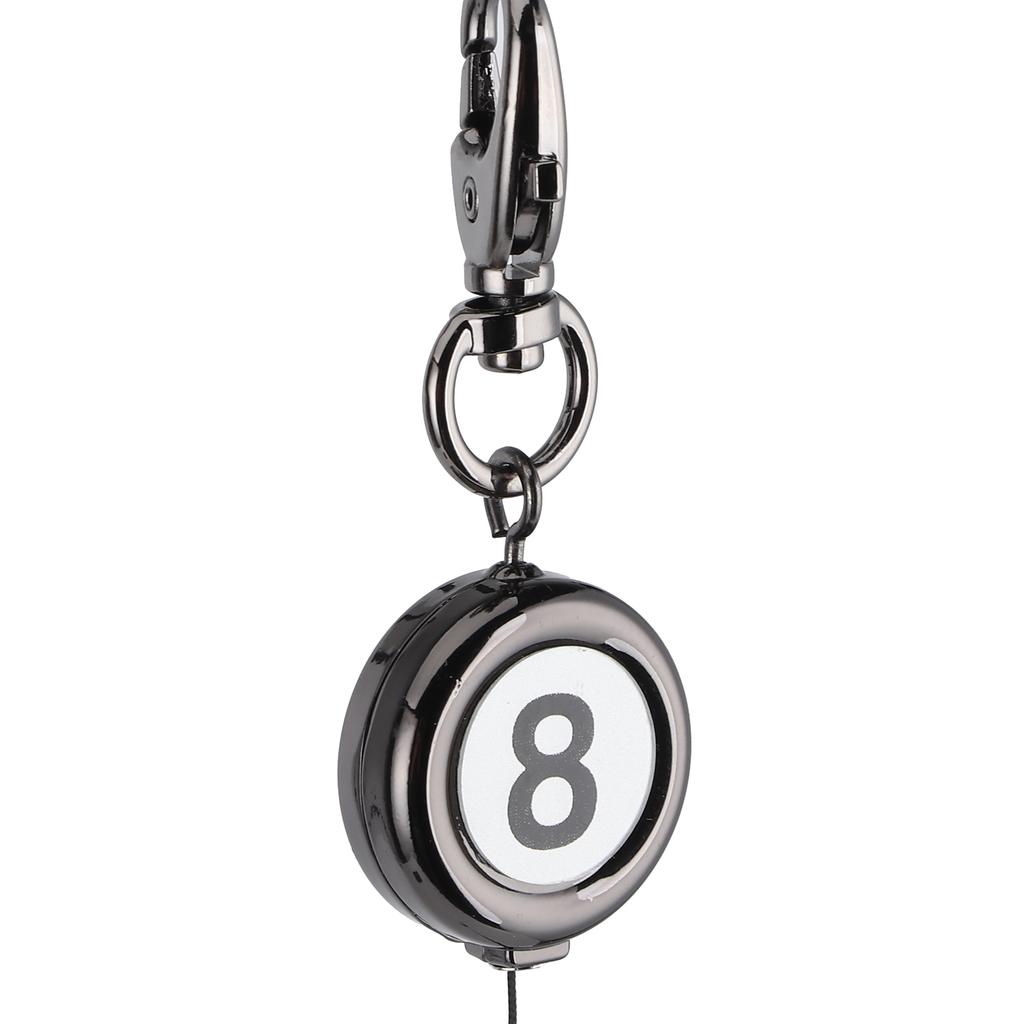 Billiards Snooker Pool Cue Chalk Holder with Belt Clip Retractable Pool Table Accessories