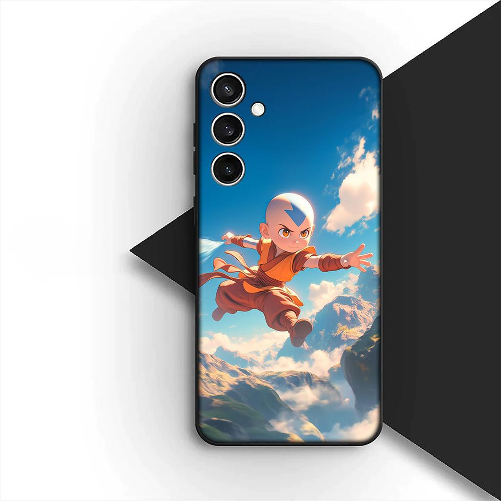 Aang Avatar Der letzte Airbender Hülle für Apple iPhone 16 14 15 Plus 11 Pro Max 16E ProMax + 15Plus 16+ 14+ Coque Handyhülle