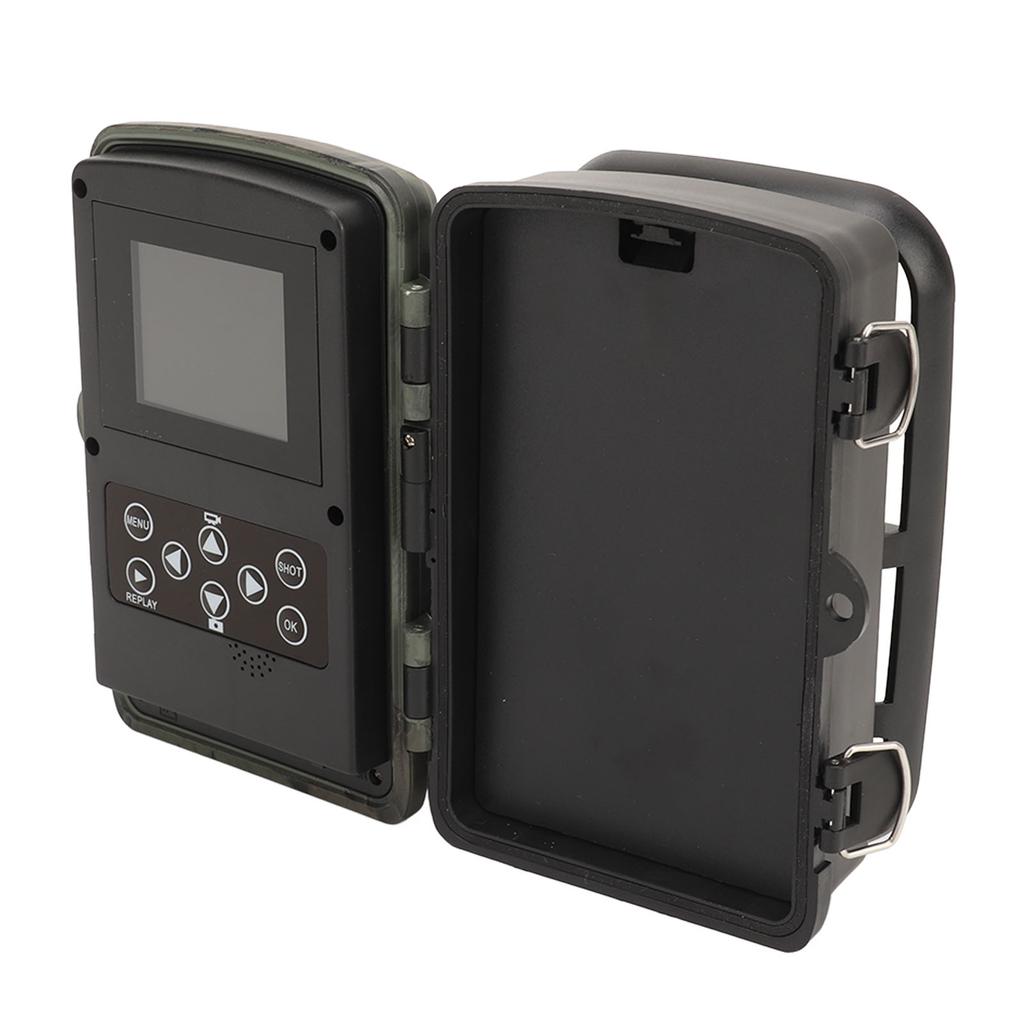 Trail Camera Game Camera HD PIR 24MP 2.7K 0.2S Trigger Motion Activated IP66 Waterproof Night