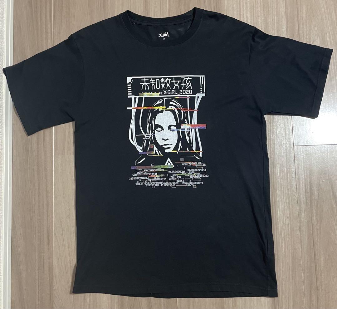 

[Б/У] Футболка коллаборации X-girl Ghost in the Shell SAC_2045, размер M, черная