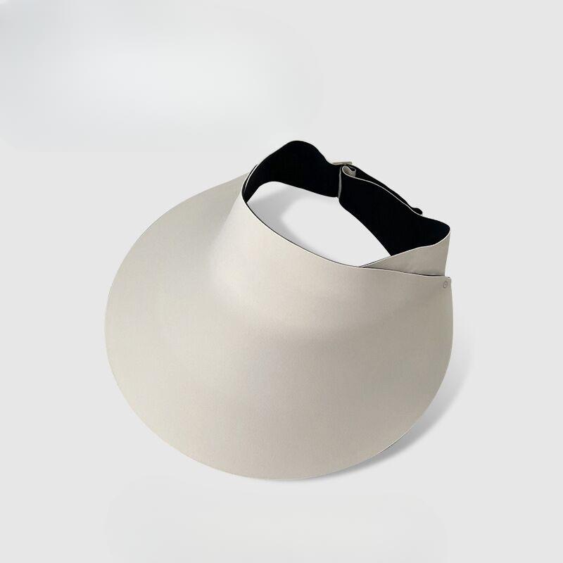 Spurloser Integrierter Sommerreit-UV-Schutz Damen Faltbarer Himmelspitzen-Sonnenhut Große Krempe Sonnenschutz Sonnenhut