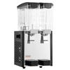 VEVOR Commercial Beverage Dispenser 2 Tanks 10 L / 10.6 QT Per Tank, Stainless Steel Juice Dispenser