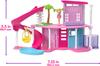 Barbie Mini Barbie Land Dream House and Vehicle Set with 4 Micro Dolls, Dress-Up Doll House, Dollhouse, Airplane, Camper, Cruiser, Ages 6 and Up,