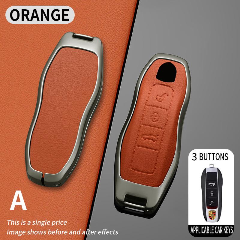 Compatible Key Shells for Porsche: New Cayenne, Macan, 911, Panamera, 718, Taycan Keychains