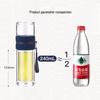Fuguang Tea Master Double-Layer Tea Infuser Glass Bottle