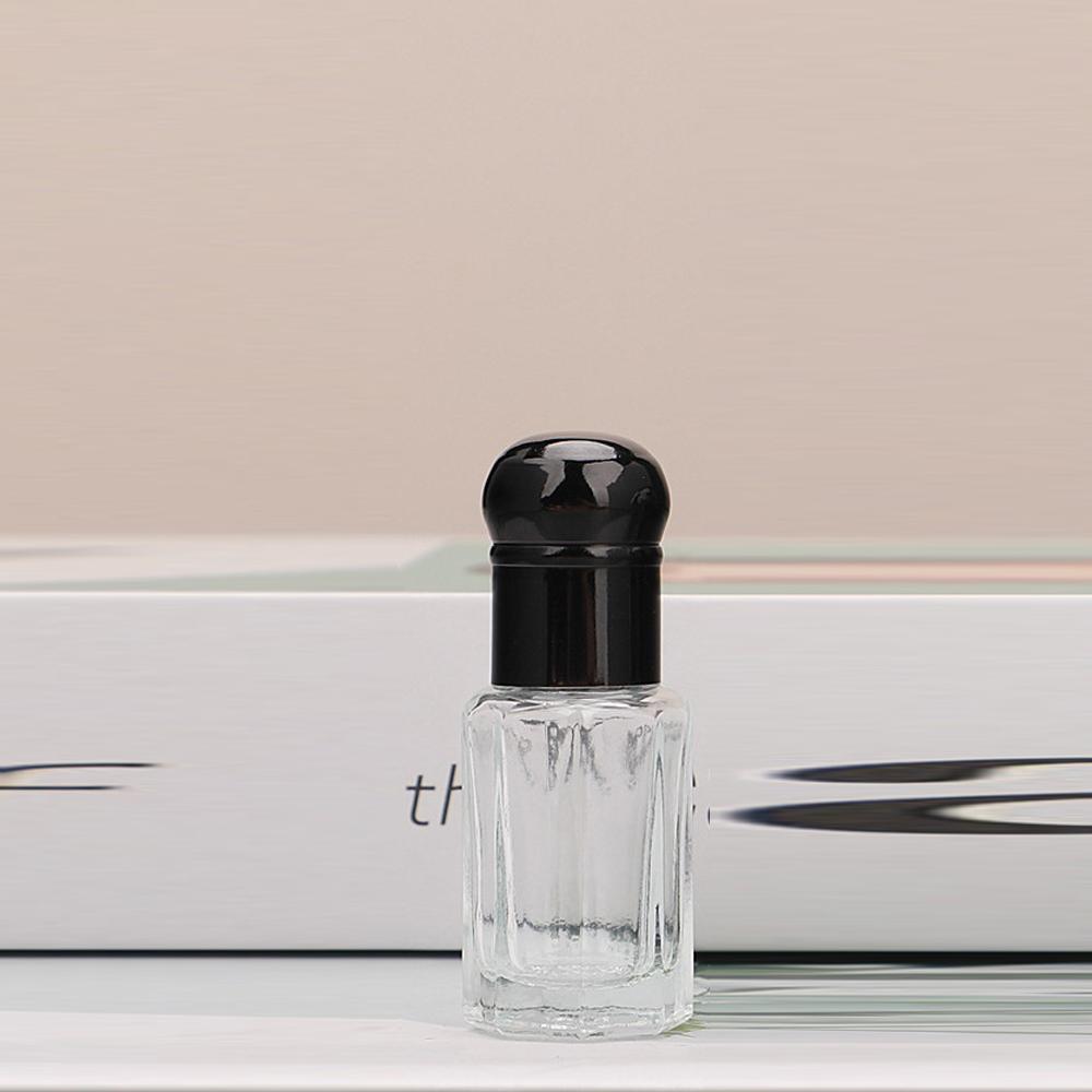 1 Stück 3ml 6ml 12ml Ätherische Öle Roll-On Flaschen Transparente Glas Roll-On Flaschen Leere Parfümflaschen Behälter Glasfläschchen