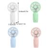 Summer Handheld Small Fan ABS Lightweight Cute Appearance USB Rechargeable Fan For On Go Cooling Portable Mini Pocket Fan