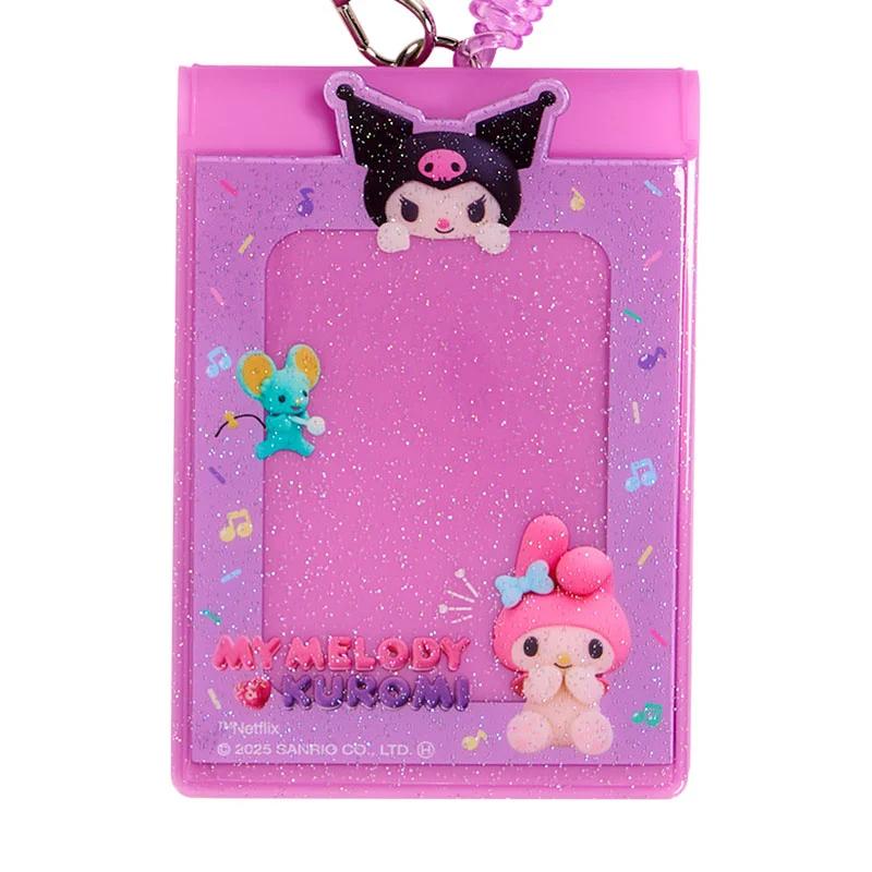 Sanrio My Melody & KUROMI KUROMI Rahmen Ausweishülle Japan NEU