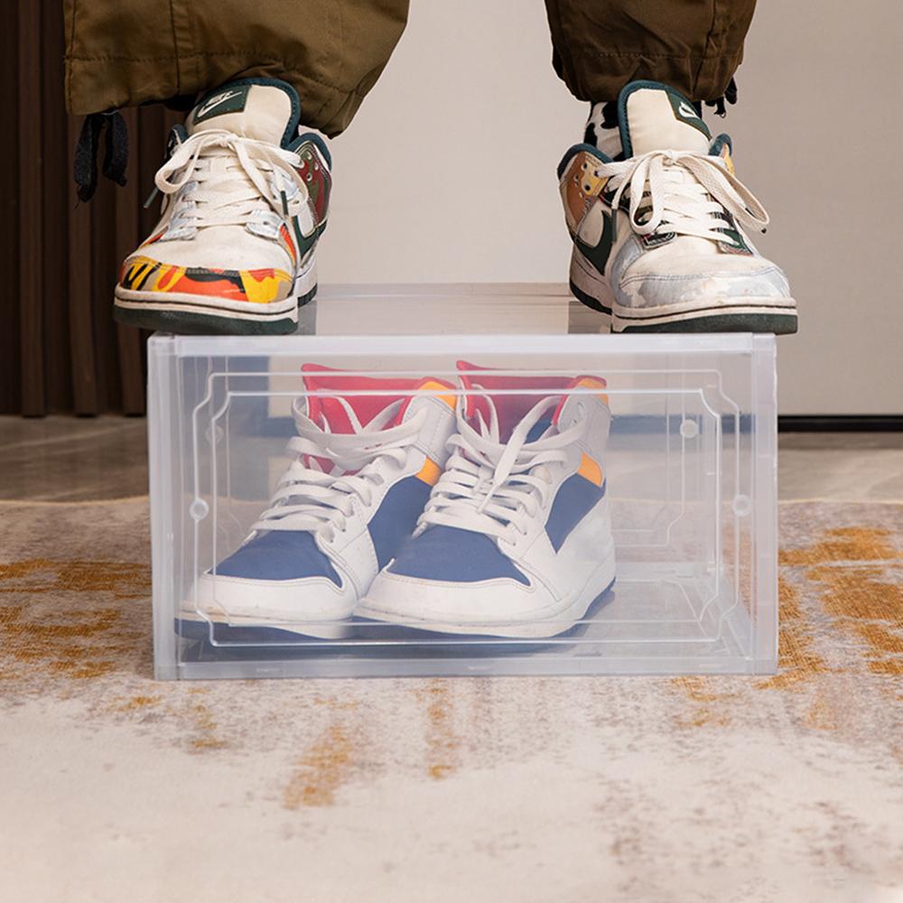 Acrylic Shoe Box Storage Box Basketball Shoe Cabinet Sneaker Storage Box Display Cabinet Shoe Artifact