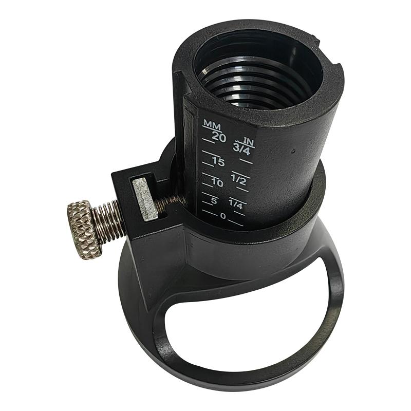 Electric Grinding Rotary File Locator Electric Grinding Twist Drill Drilling Locator Horn Cover Electric Grinding Accessory Tool