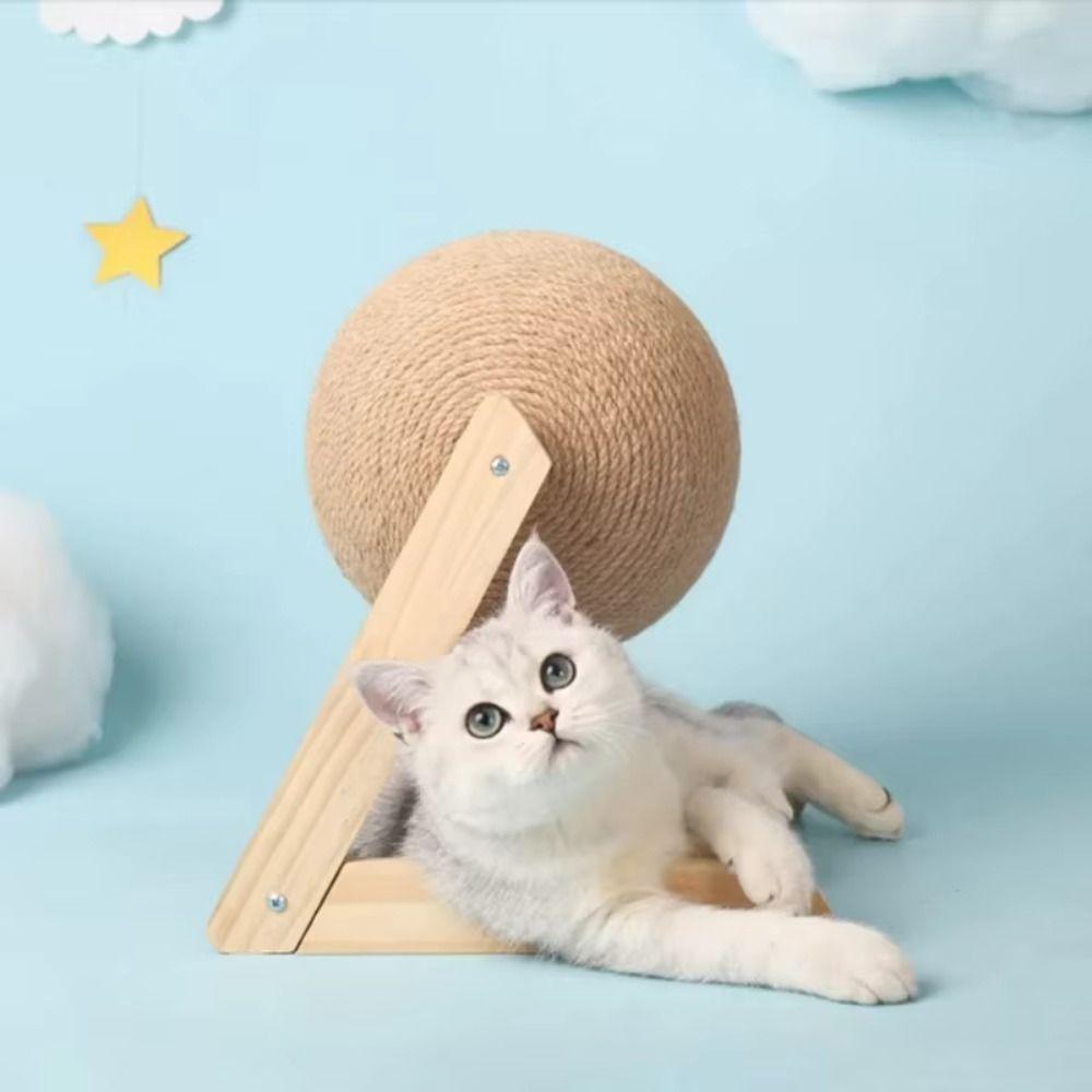 Non-falling Off Cats Scratcher Sisal Rope Pet Supplies Cat Scratching Ball Pet Supplies